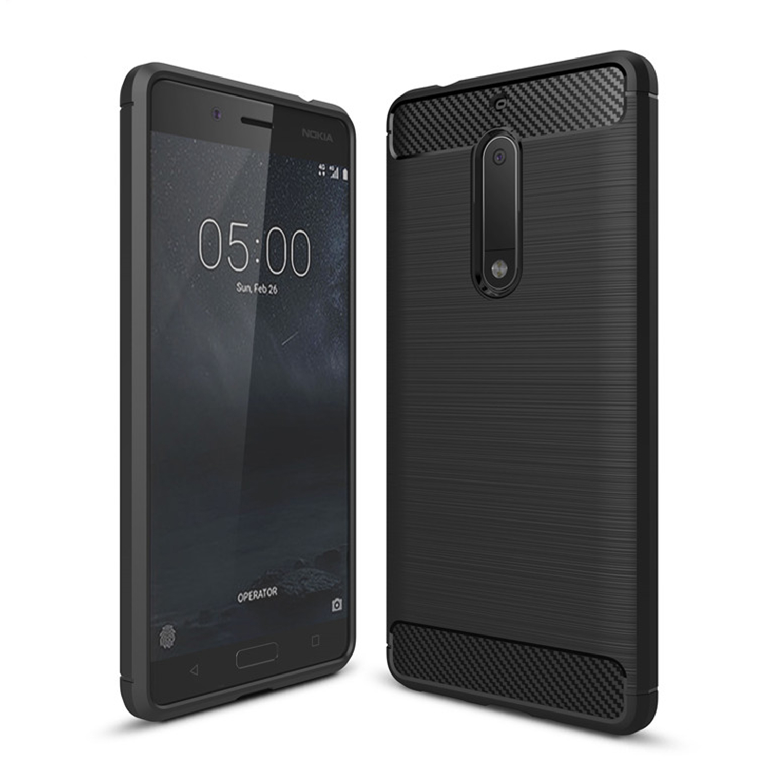 Microsonic Nokia 5 Kılıf Room Silikon Siyah