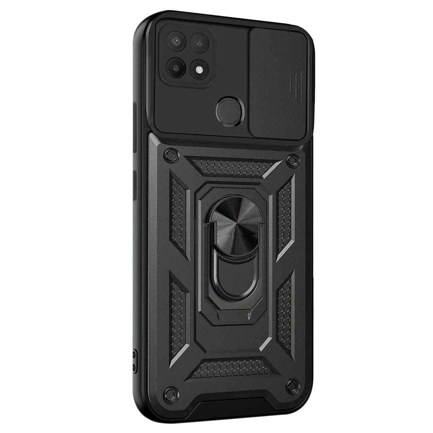 Microsonic Oppo A15S Kılıf Impact Resistant Siyah