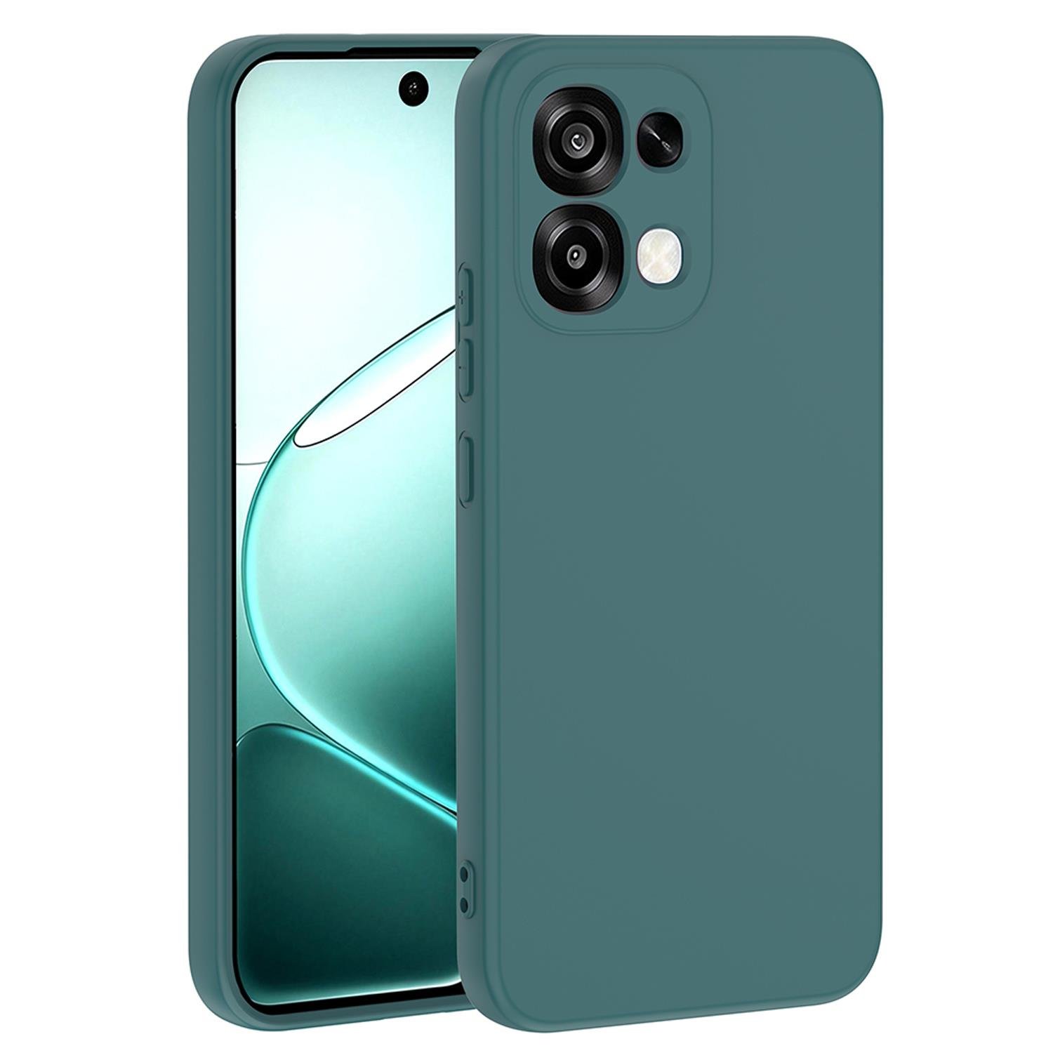 Microsonic Oppo A6 Pro Kılıf Groovy Soft Koyu Yeşil