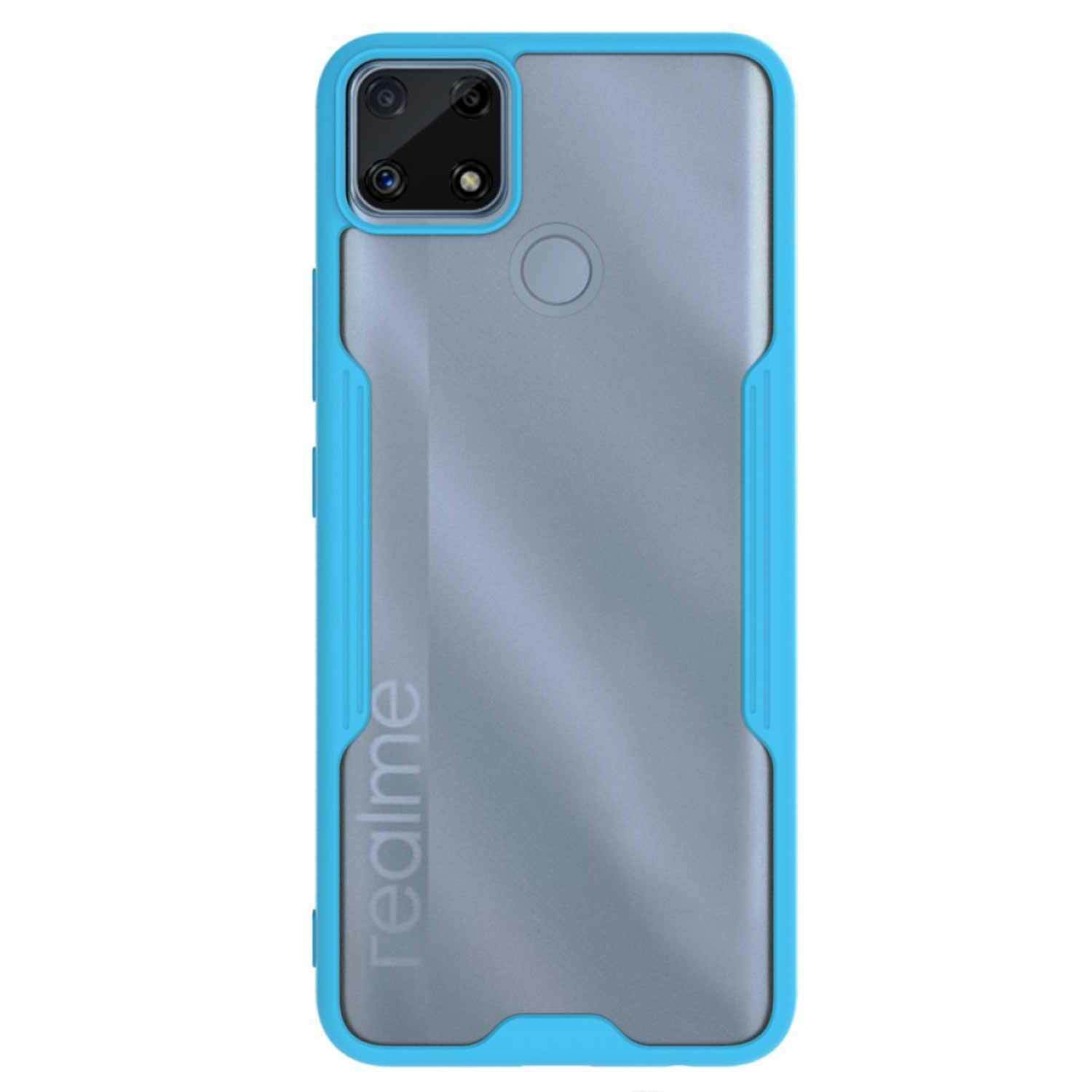 Microsonic Realme C25 Kılıf Paradise Glow Turkuaz