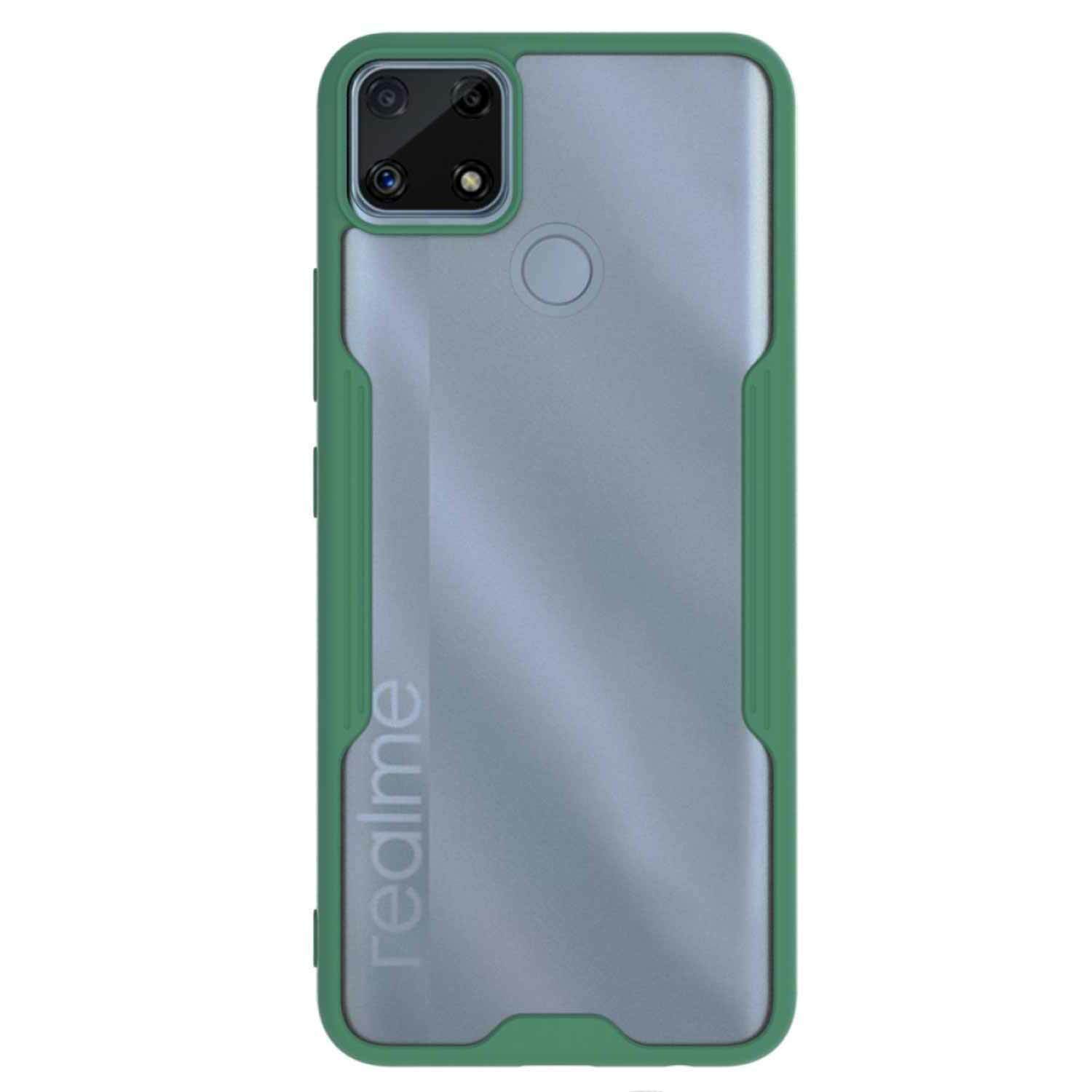 Microsonic Realme C25 Kılıf Paradise Glow Yeşil