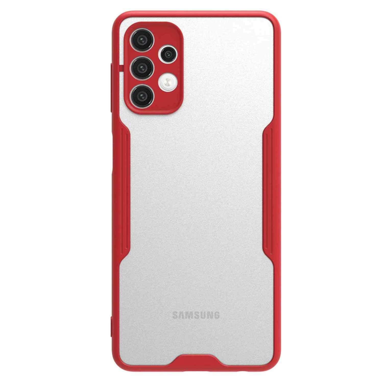 Microsonic Samsung Galaxy A32 5G Kılıf Paradise Glow Kırmızı