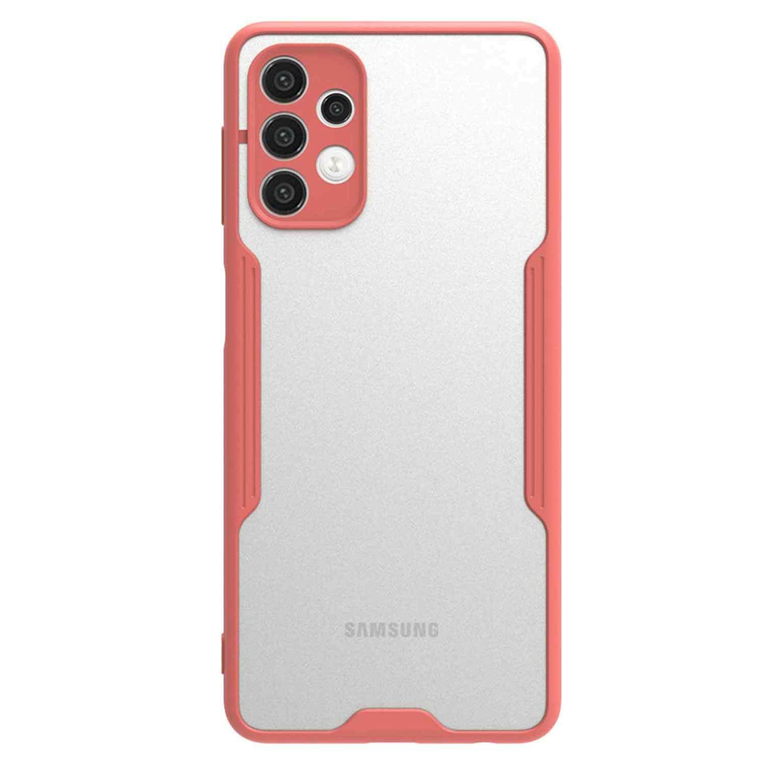 Microsonic Samsung Galaxy A32 5G Kılıf Paradise Glow Pembe