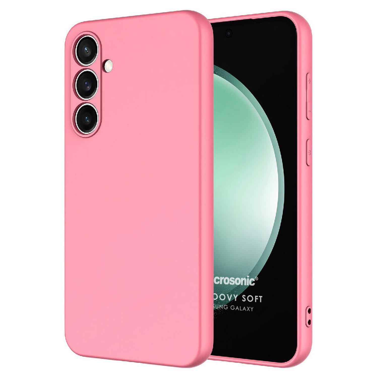 Microsonic Samsung Galaxy A37 Kılıf Groovy Soft Pembe