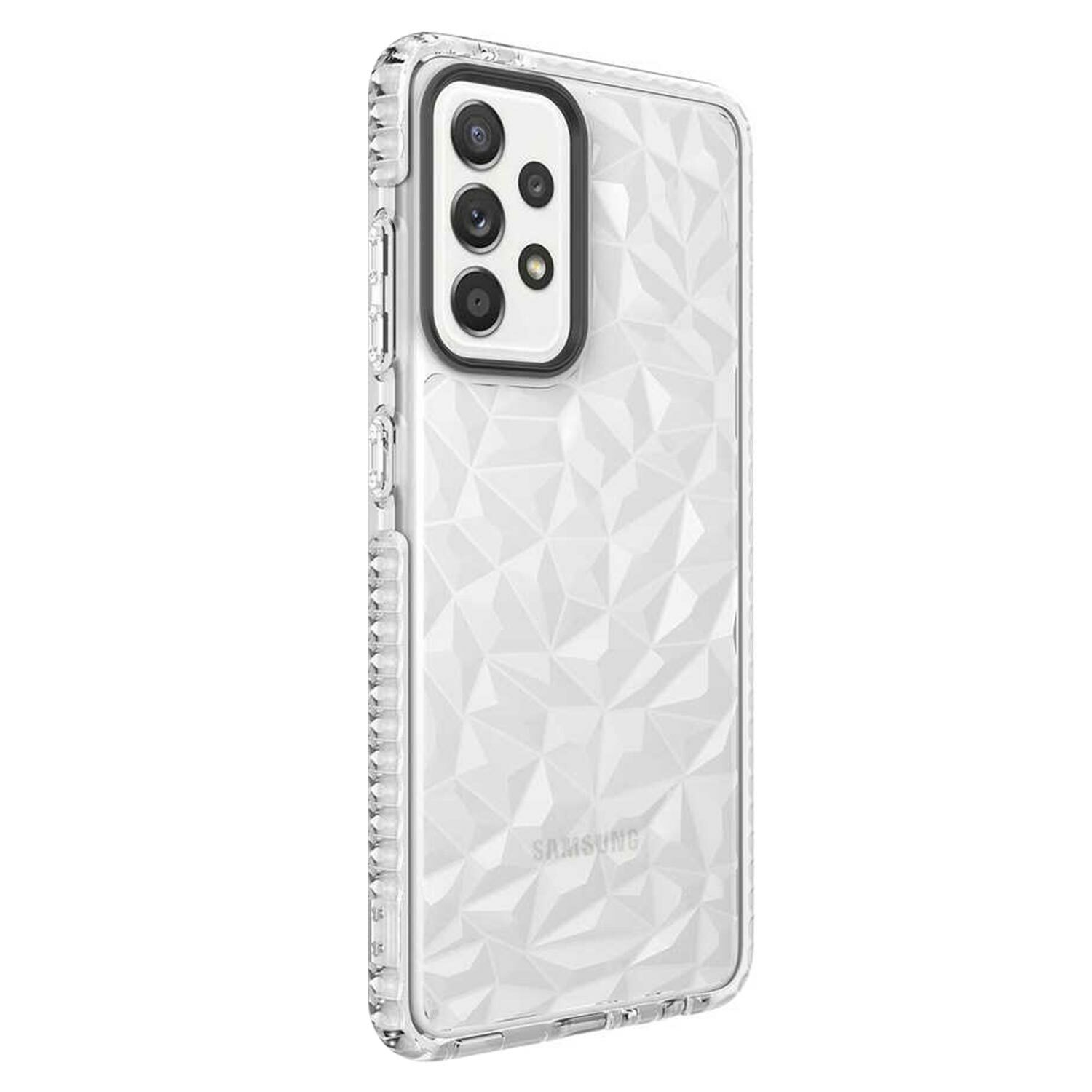 Microsonic Samsung Galaxy A52 Kılıf Prism Hybrid Şeffaf