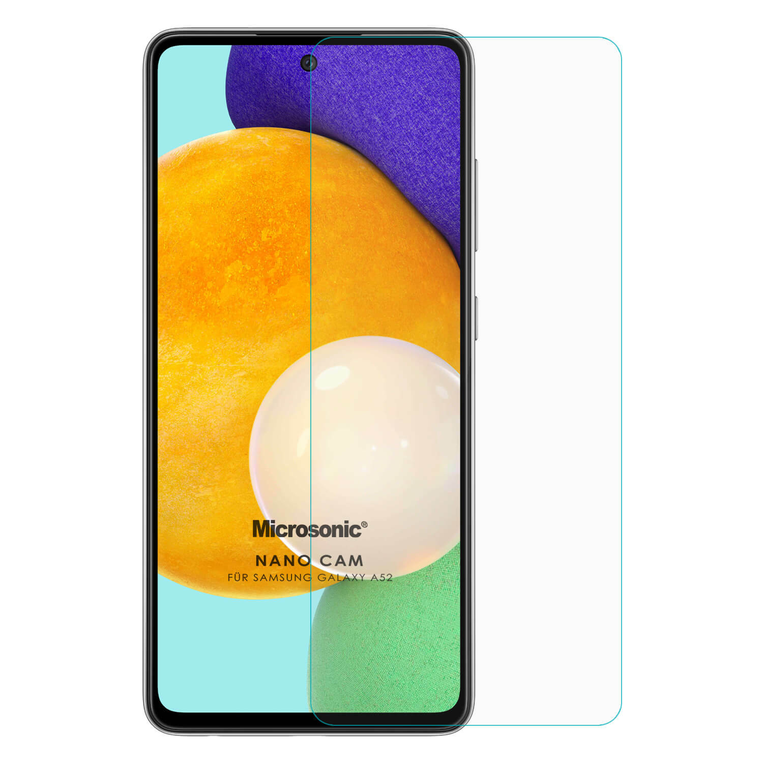 Microsonic Samsung Galaxy A52s Nano Glass Cam Ekran Koruyucu