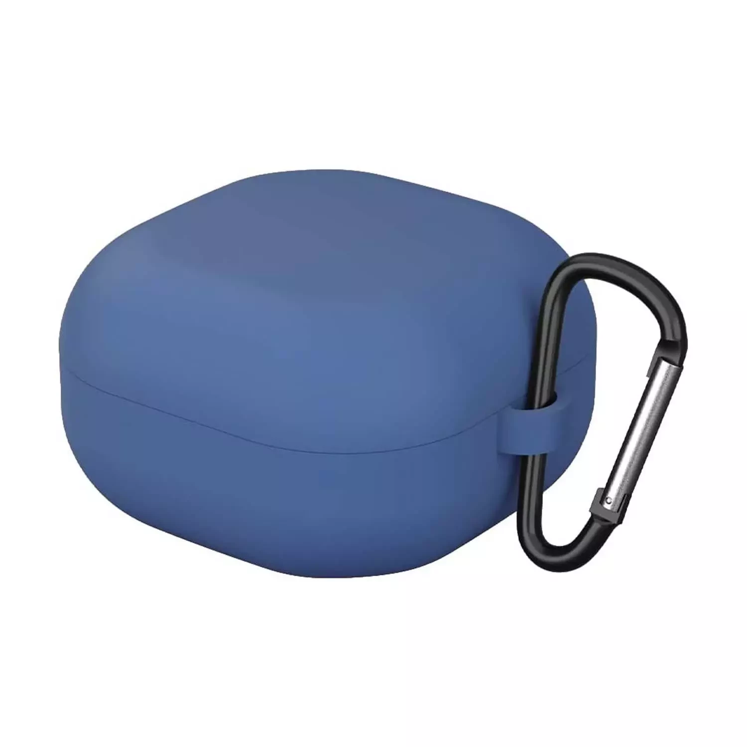 Microsonic Samsung Galaxy Buds 4 Pro Kılıf Askılı Mat Silikon Lacivert