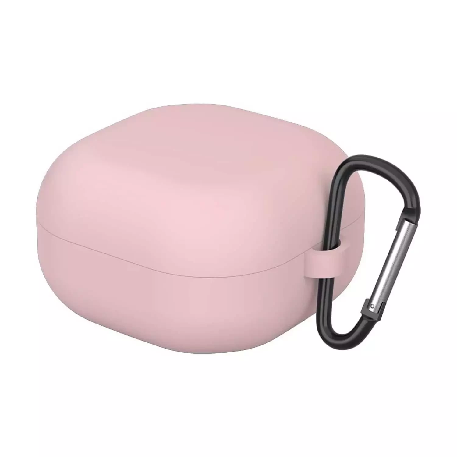 Microsonic Samsung Galaxy Buds 4 Pro Kılıf Askılı Mat Silikon Pembe