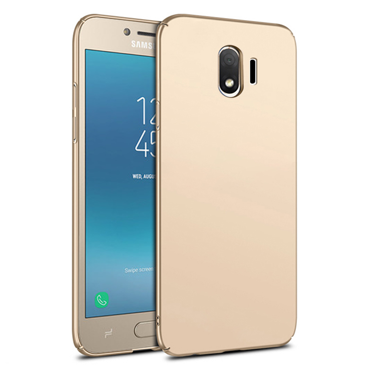 Microsonic Samsung Galaxy J4 Kılıf Premium Slim Gold