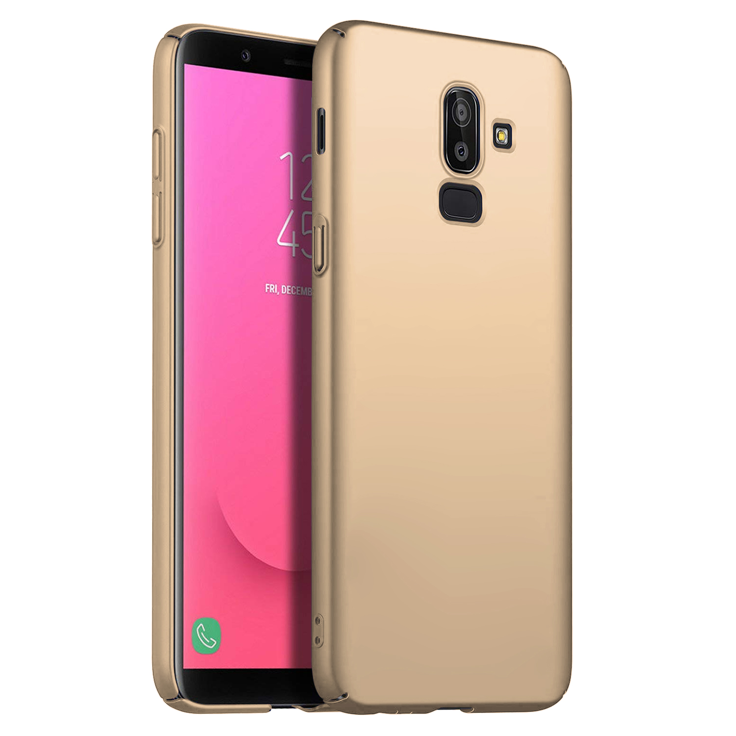 Microsonic Samsung Galaxy J8 Kılıf Premium Slim Gold