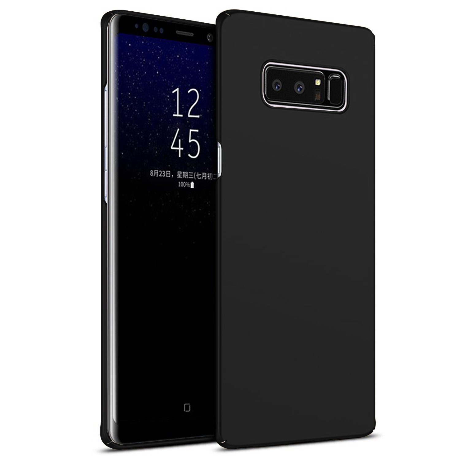 Microsonic Samsung Galaxy Note 8 Kılıf Premium Slim Siyah