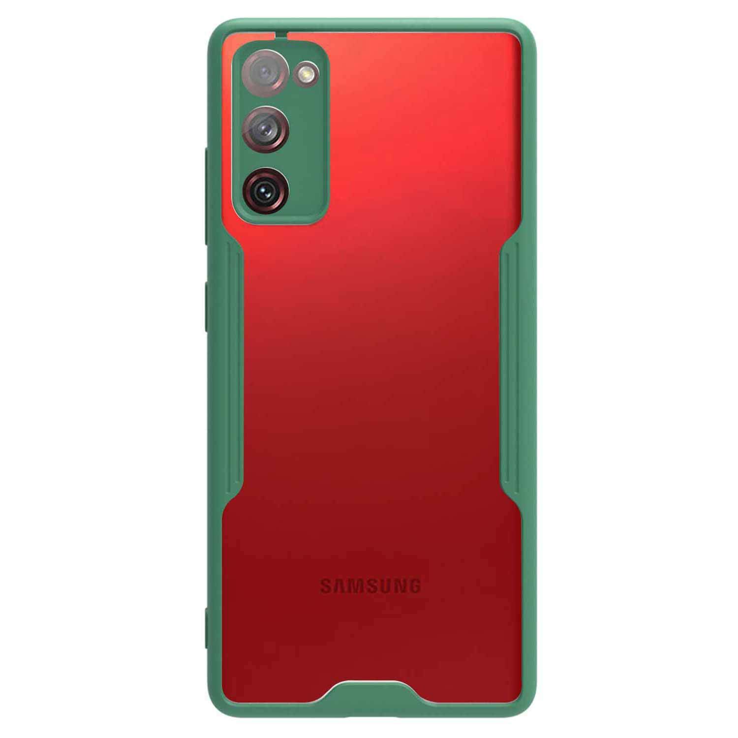 Microsonic Samsung Galaxy S20 FE Kılıf Paradise Glow Yeşil