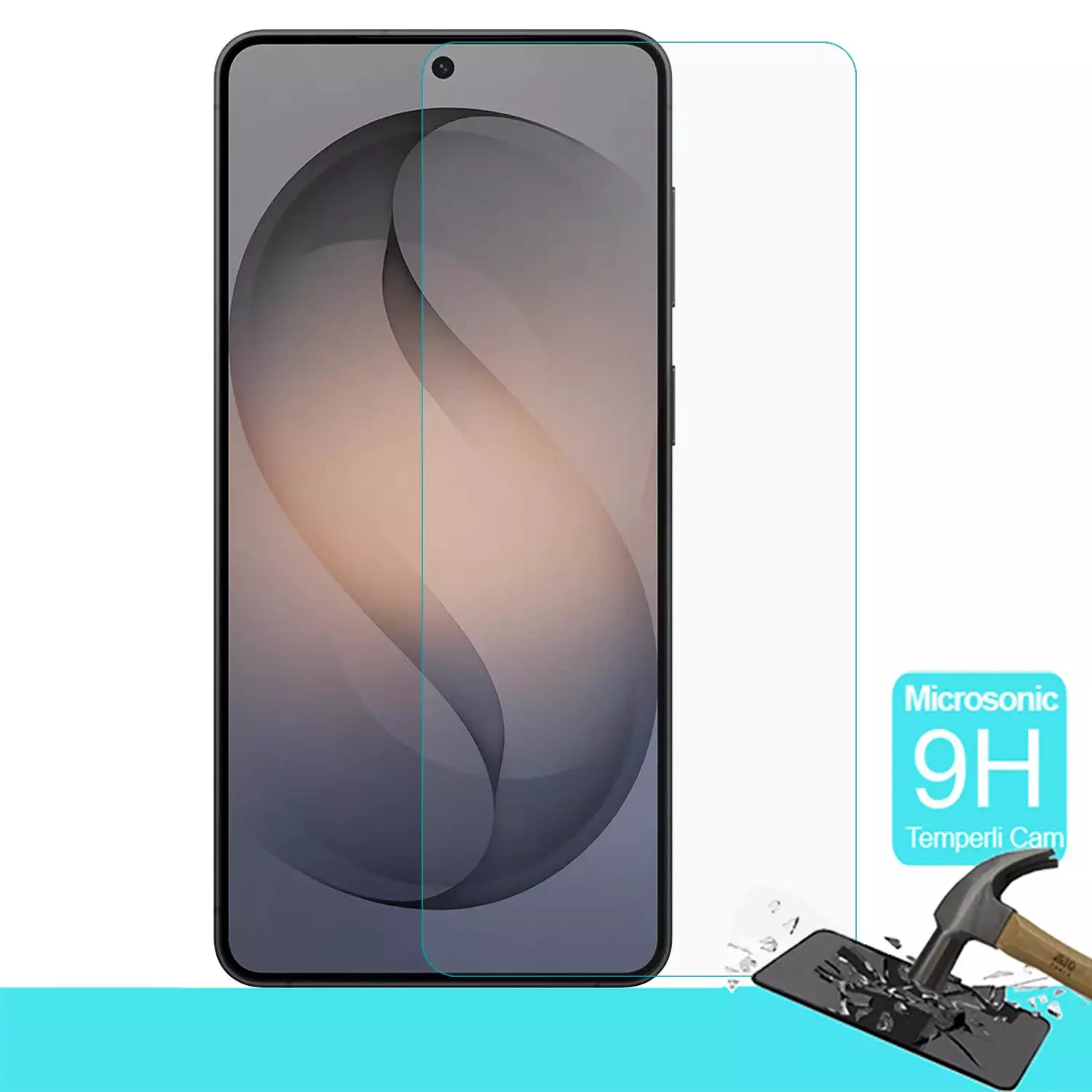 Microsonic Samsung Galaxy S26 Tempered Glass Cam Ekran Koruyucu