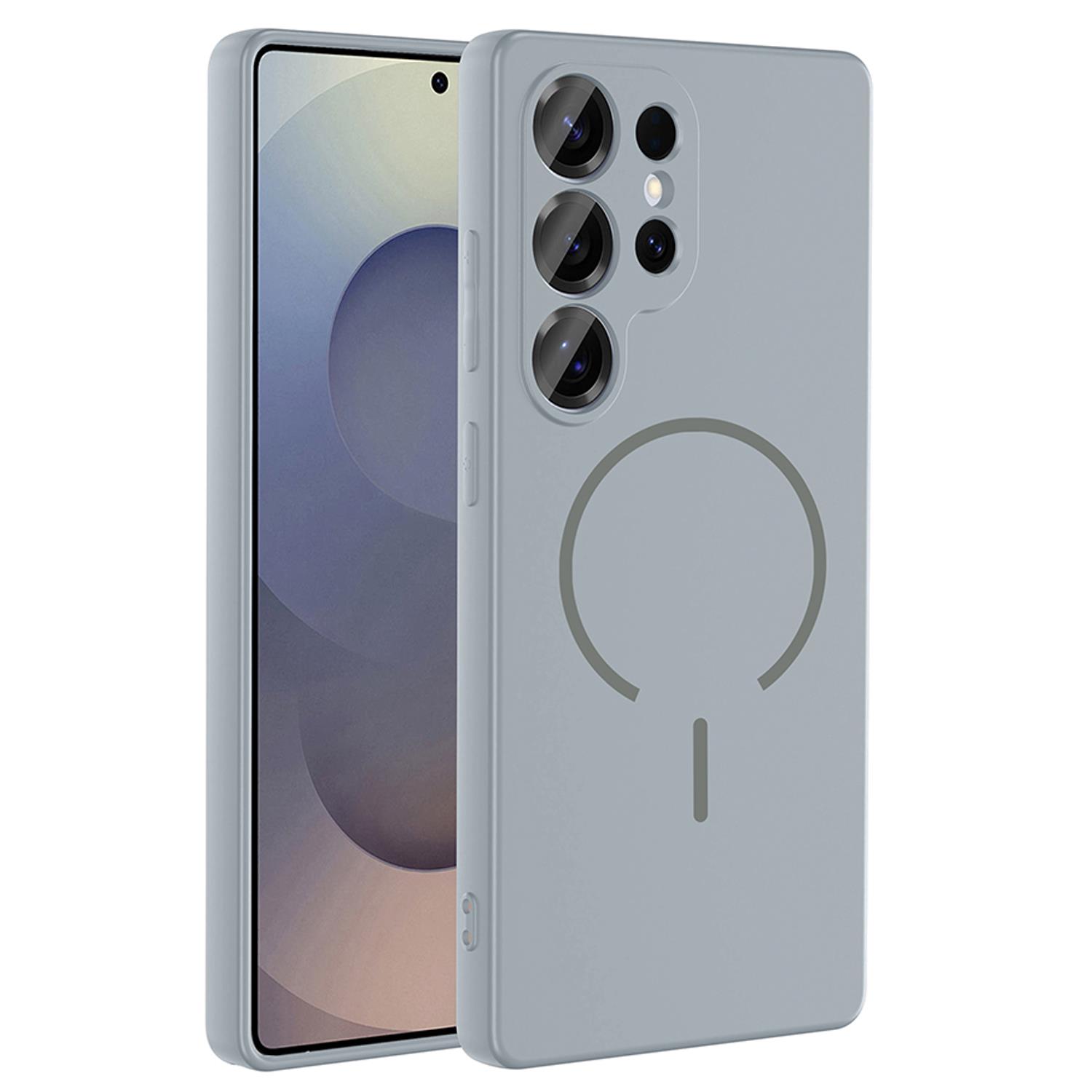 Microsonic Samsung Galaxy S26 Ultra Kılıf Zeno MagSafe Gri