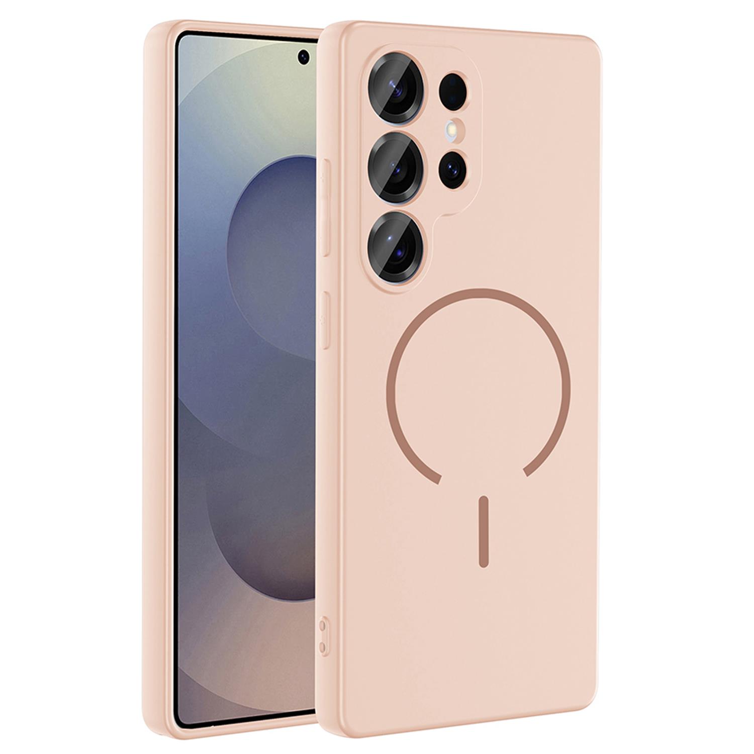 Microsonic Samsung Galaxy S26 Ultra Kılıf Zeno MagSafe Rose Gold