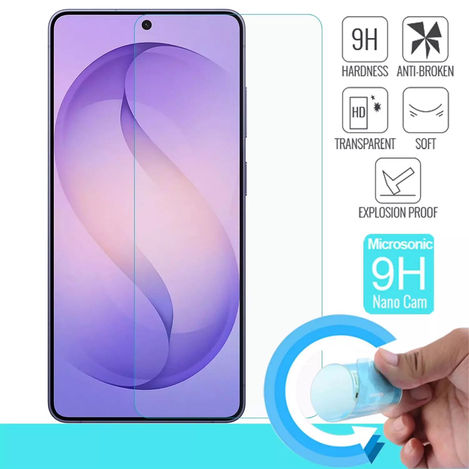 Microsonic Samsung Galaxy S26 Ultra Nano Glass Cam Ekran Koruyucu