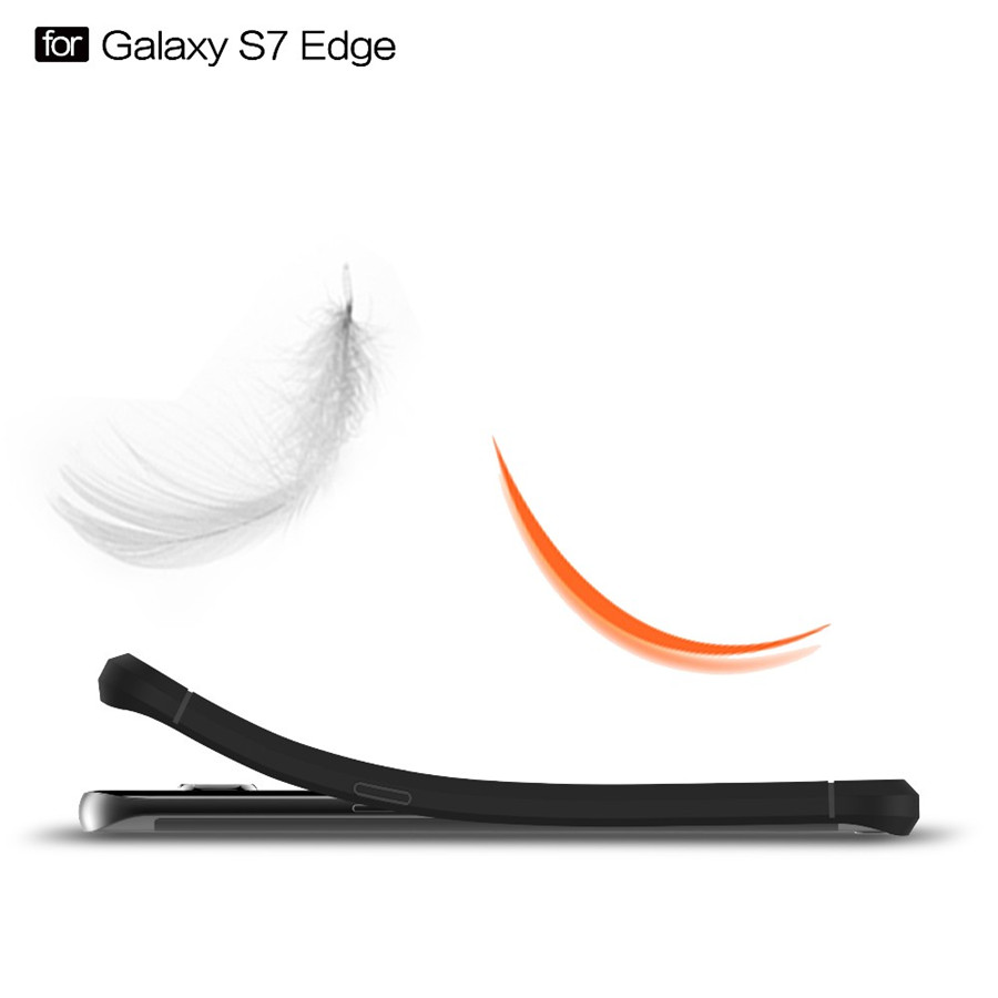 Microsonic Samsung Galaxy S7 Edge Kılıf Room Silikon Lacivert