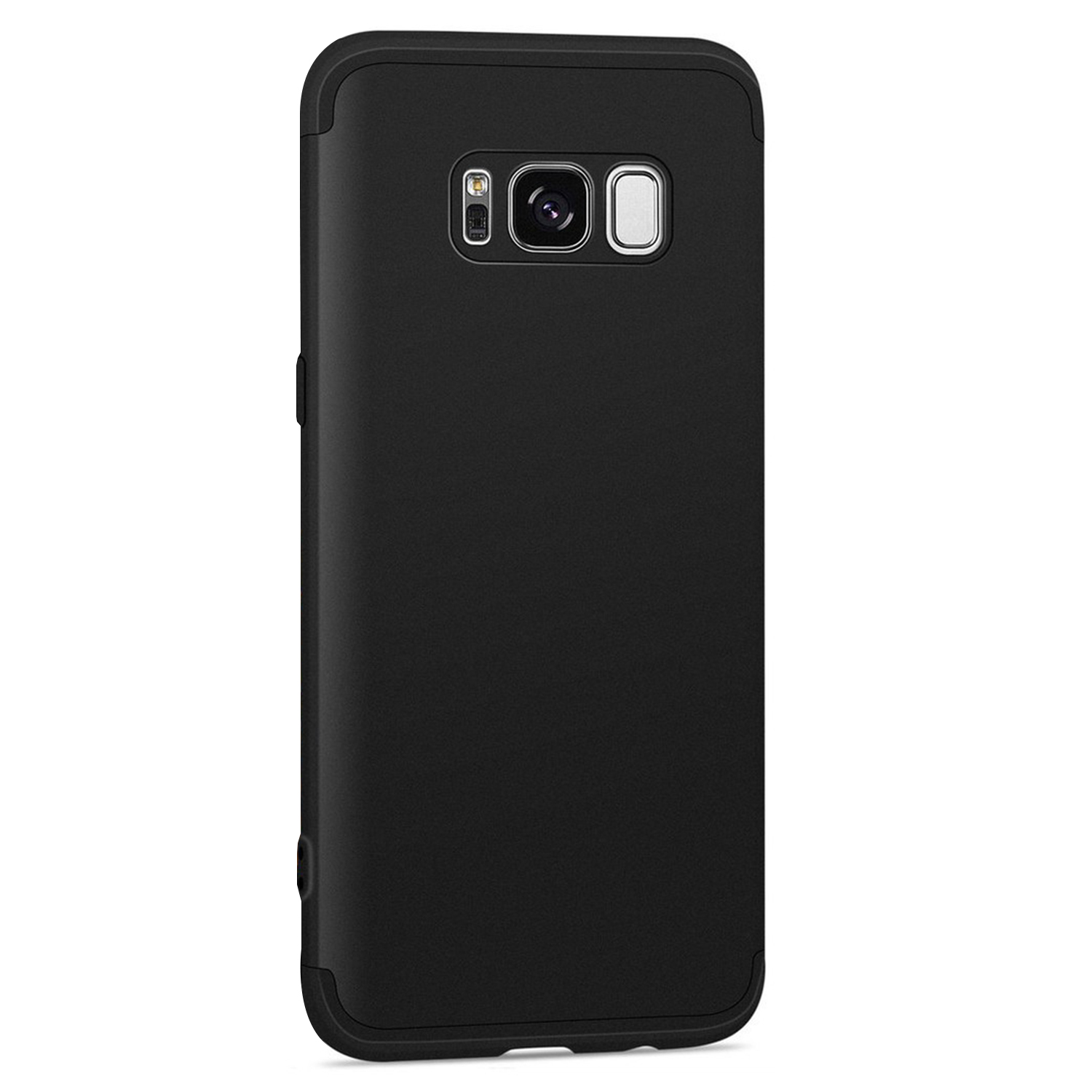 Microsonic Samsung Galaxy S8 Kılıf Double Dip 360 Protective Siyah