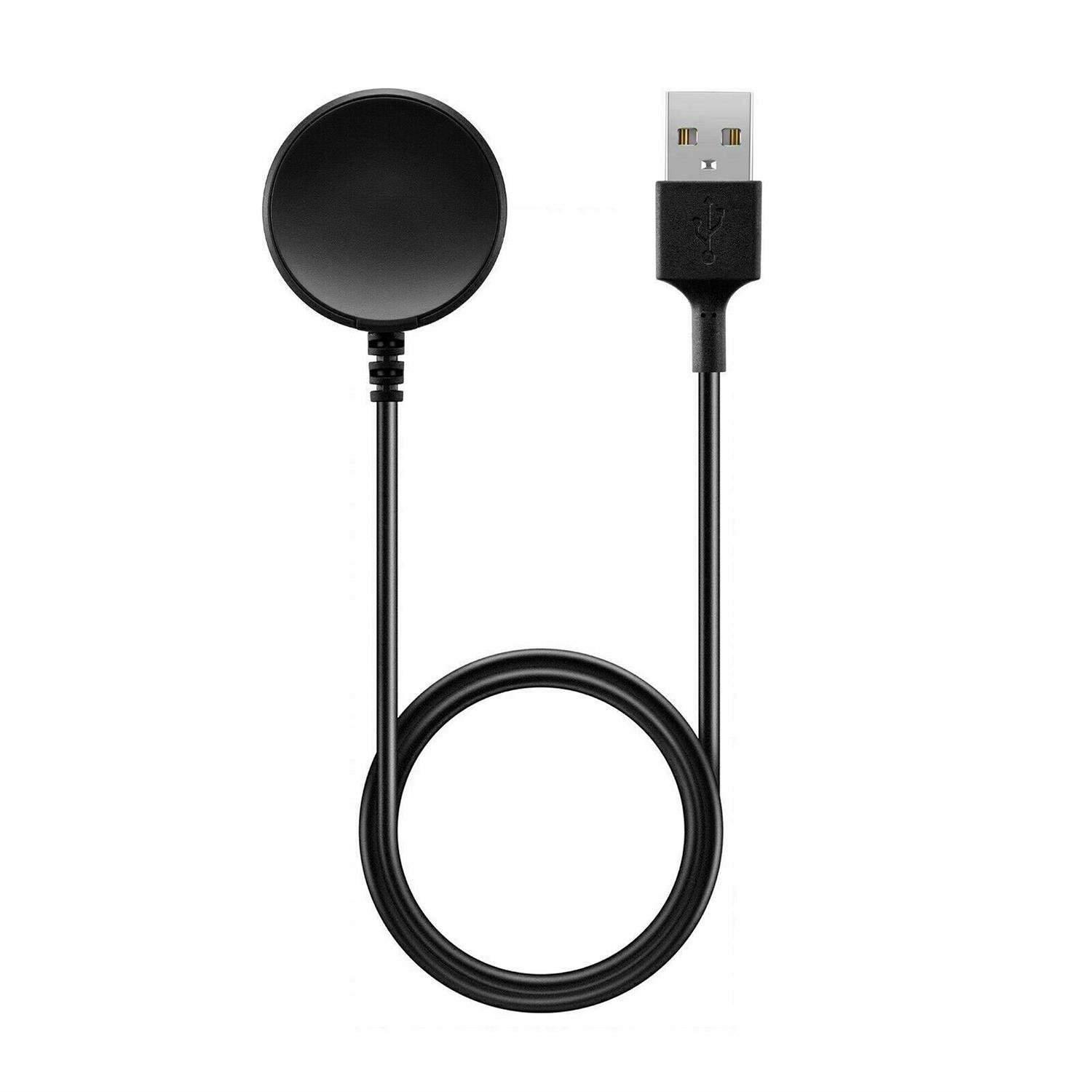 Microsonic Samsung Galaxy Watch 8 44mm Manyetik USB 2 Amper Şarj Kablosu Siyah
