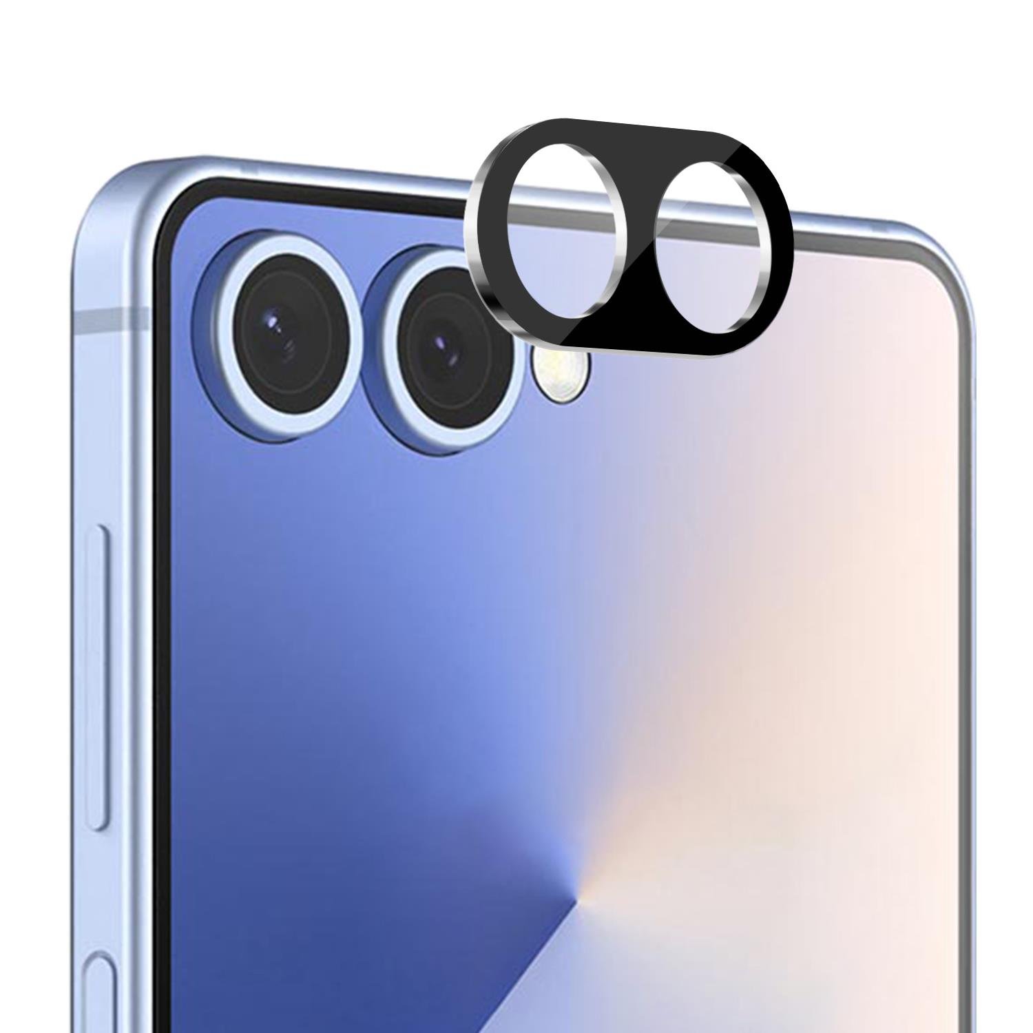 Microsonic Samsung Galaxy Z Flip 7 Kamera Lens Koruma Camı V2 Siyah