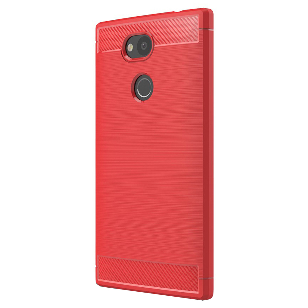 Microsonic Sony Xperia L2 Kılıf Room Silikon Kırmızı