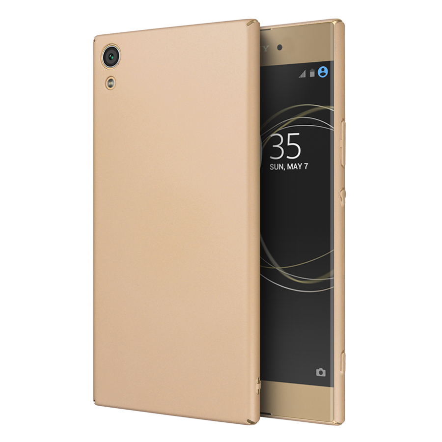 Microsonic Sony Xperia XA1 Kılıf Premium Slim Gold