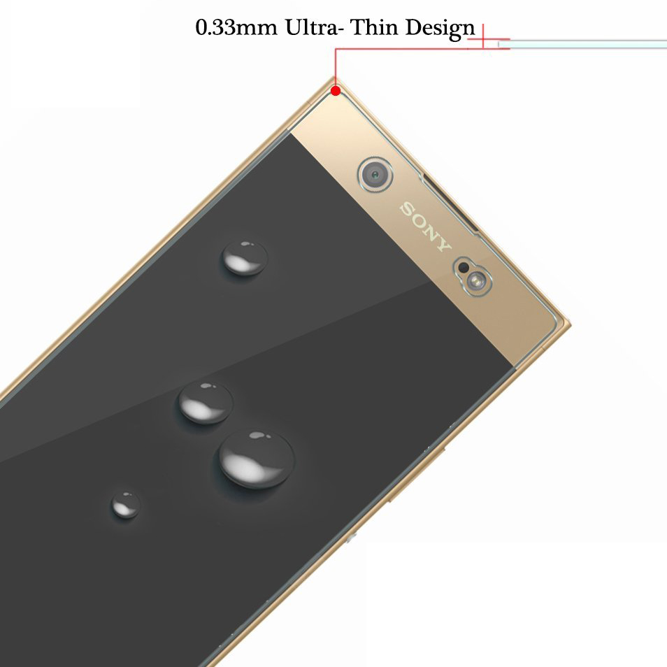 Microsonic Sony Xperia XA1 Ultra Temperli Cam Ekran Koruyucu Film