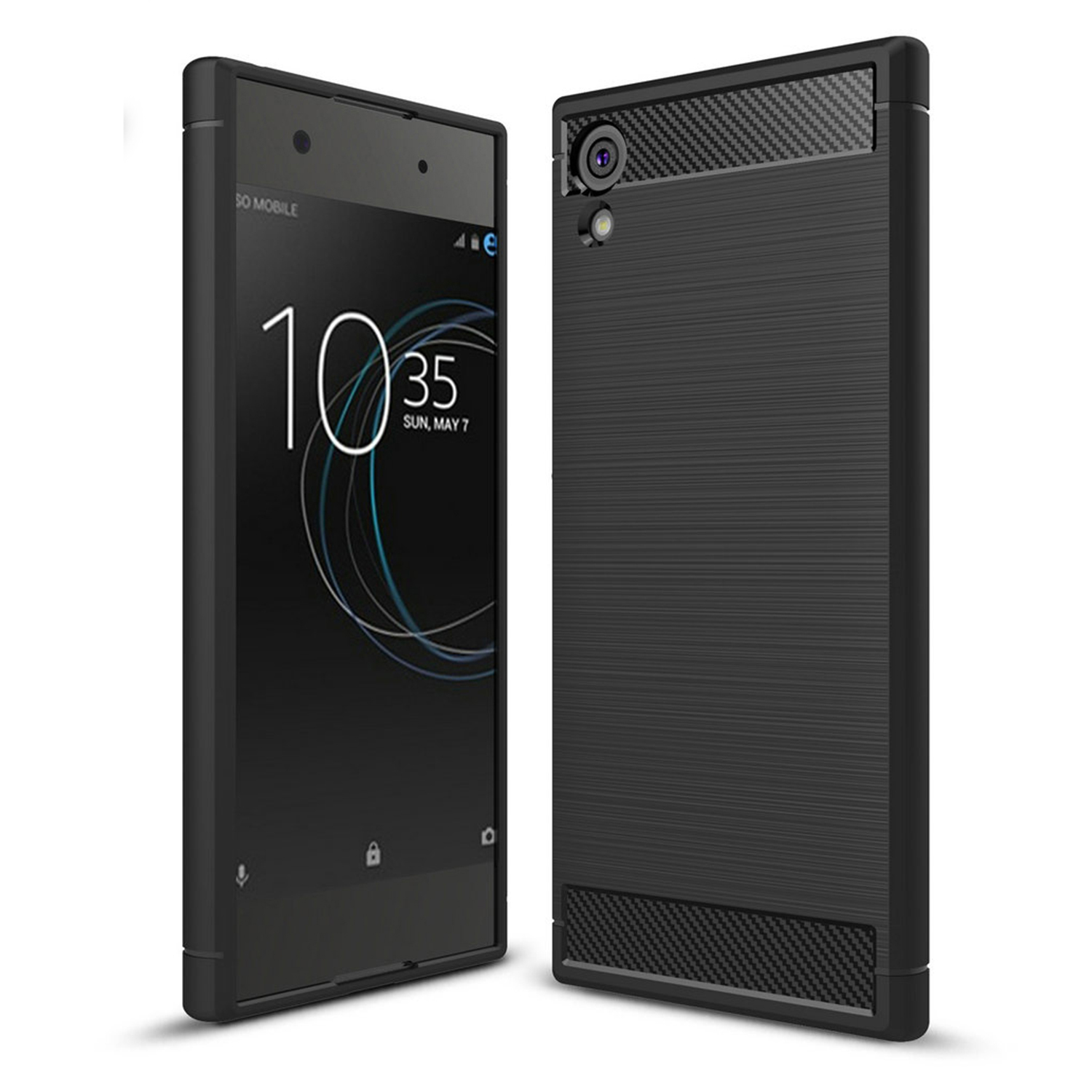 Microsonic Sony Xperia XA1 Ultra Kılıf Room Silikon Siyah