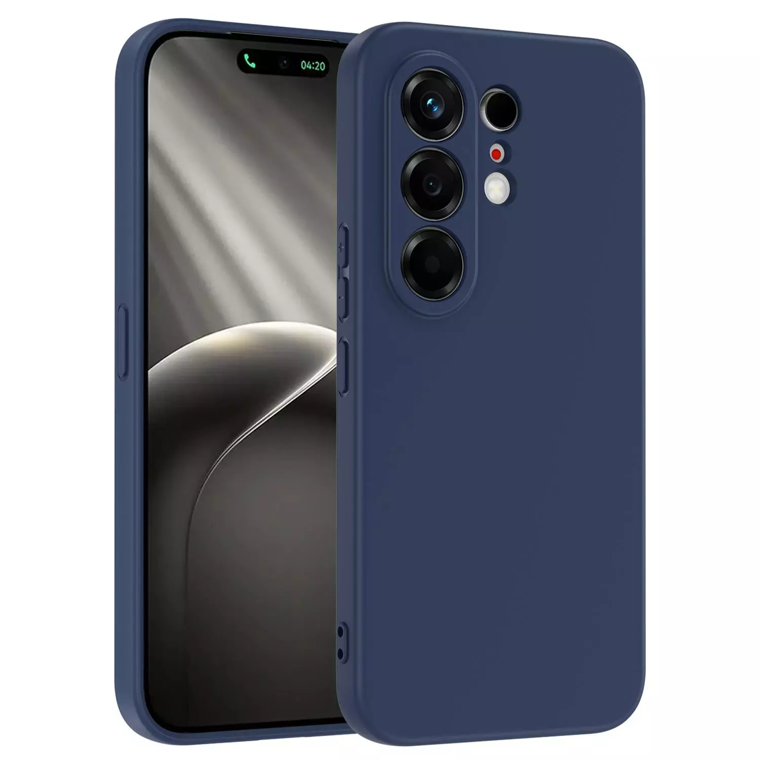 Microsonic TECNO Camon 50 Kılıf Groovy Soft Lacivert