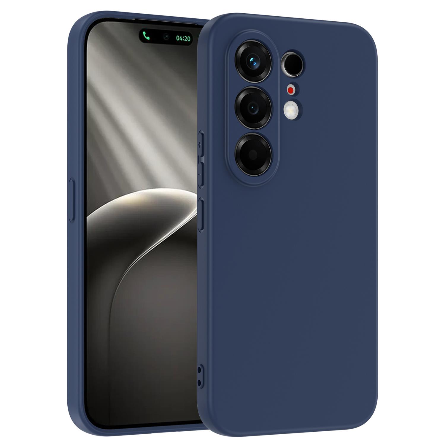 Microsonic TECNO Camon 50 Kılıf Groovy Soft Lacivert