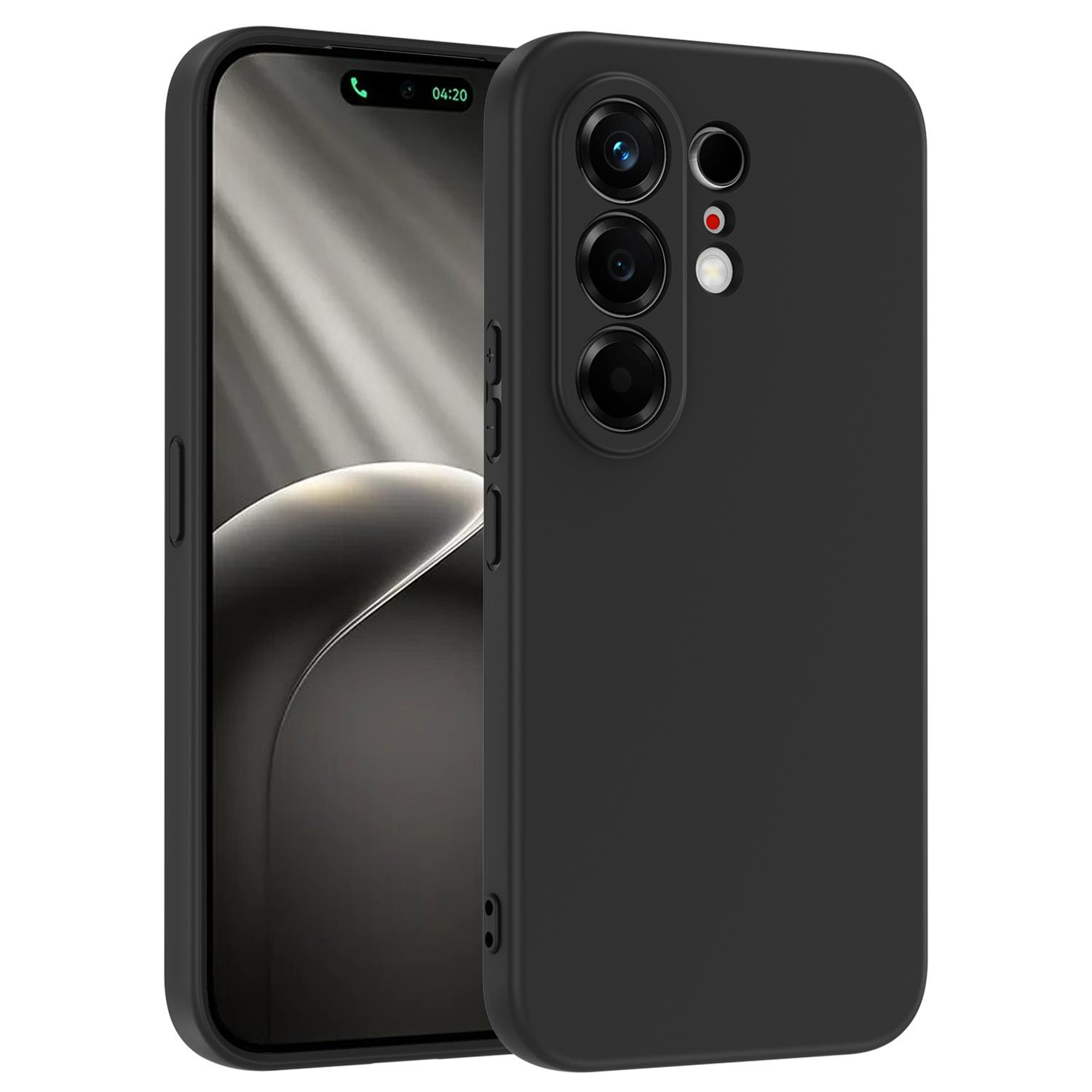 Microsonic TECNO Camon 50 Kılıf Groovy Soft Siyah