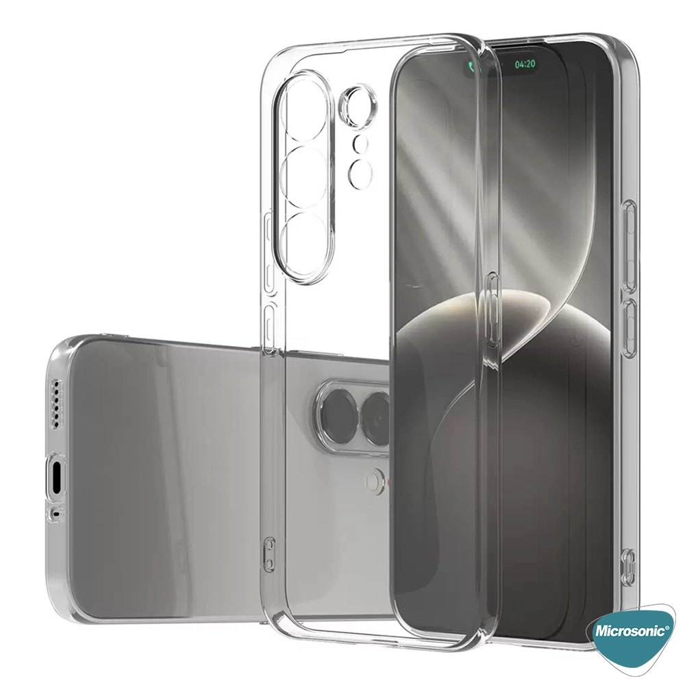 Microsonic TECNO Camon 50 Kılıf Transparent Soft Şeffaf