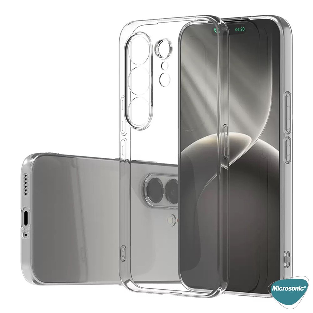 Microsonic TECNO Camon 50 Kılıf Transparent Soft Şeffaf