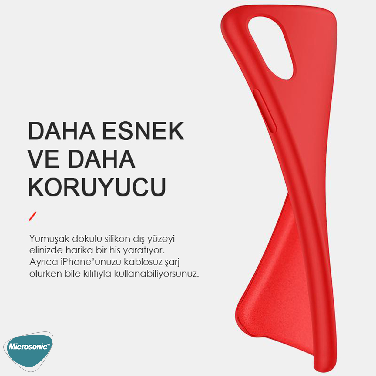 Microsonic TECNO Camon 50 Pro Kılıf Groovy Soft Siyah