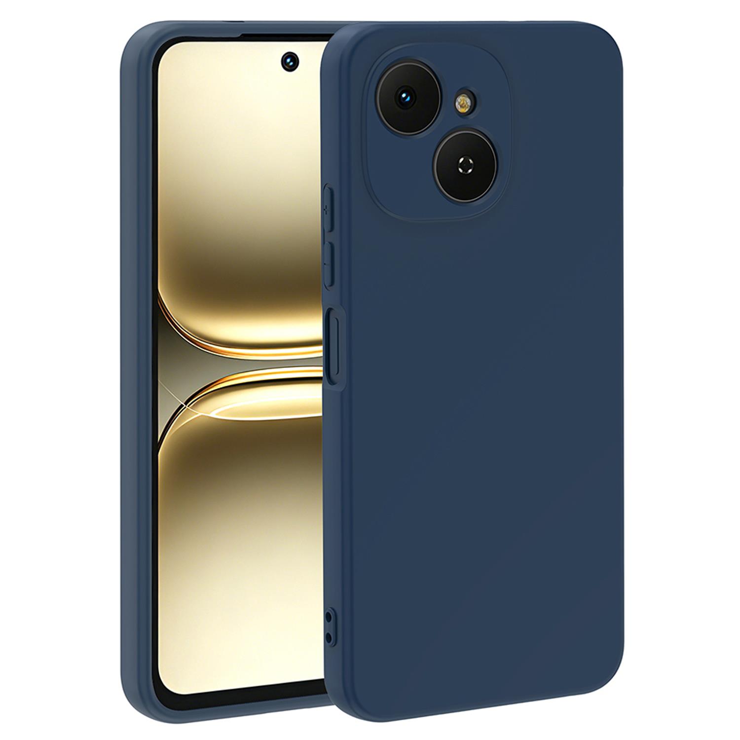 Microsonic TECNO Spark 40C Kılıf Groovy Soft Lacivert
