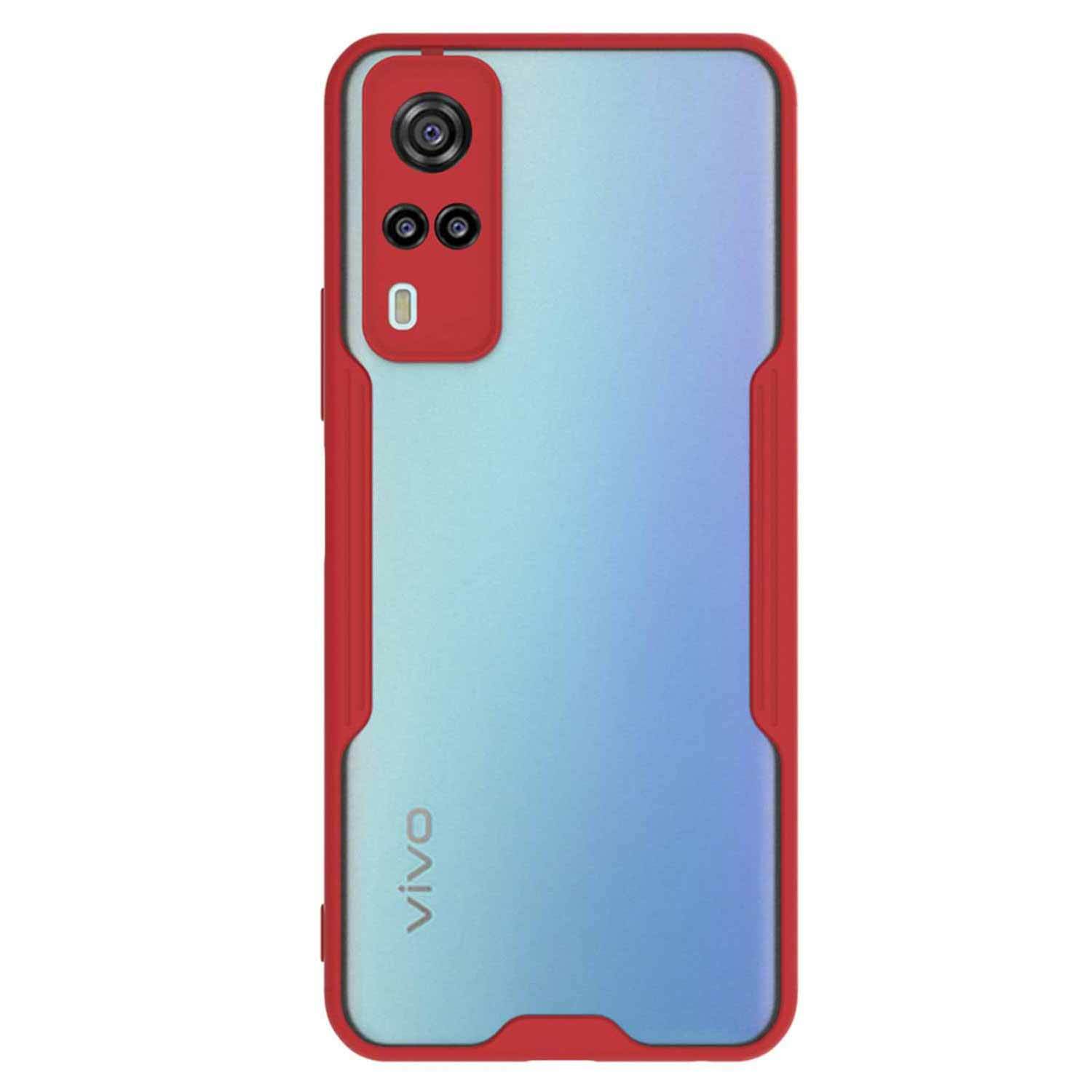 Microsonic Vivo Y51 Kılıf Paradise Glow Kırmızı
