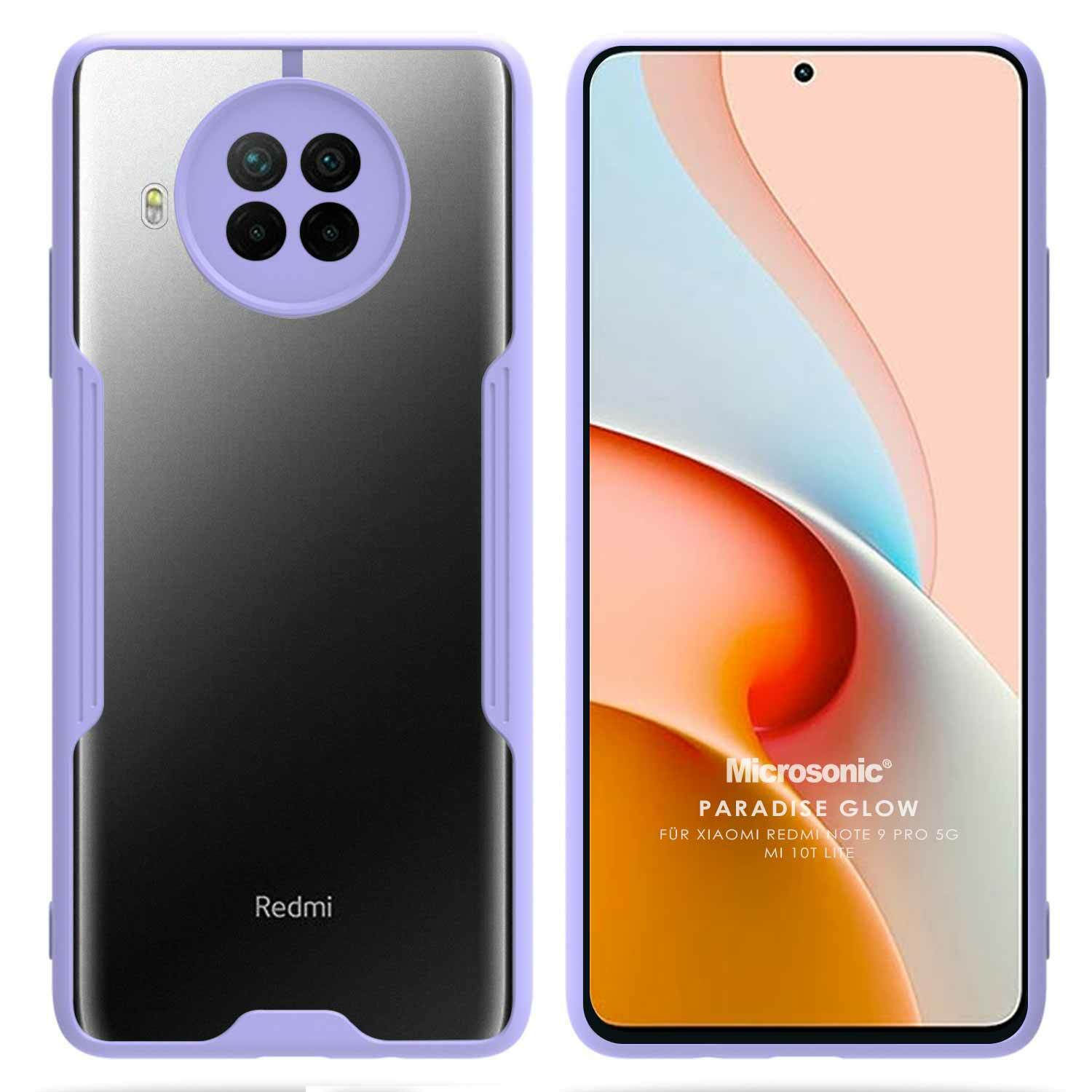 Microsonic Xiaomi Mi 10T Lite Kılıf Paradise Glow Lila