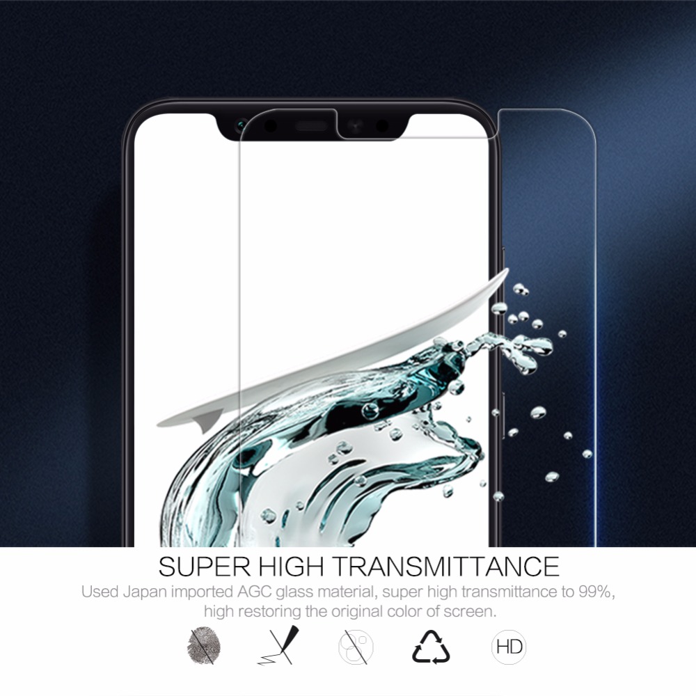 Microsonic Xiaomi Mi 8 Temperli Cam Ekran koruyucu Kırılmaz film