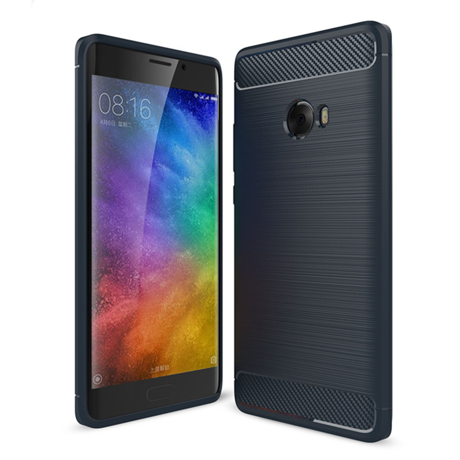 Microsonic Xiaomi Mi Note 2 Kılıf Room Silikon Lacivert