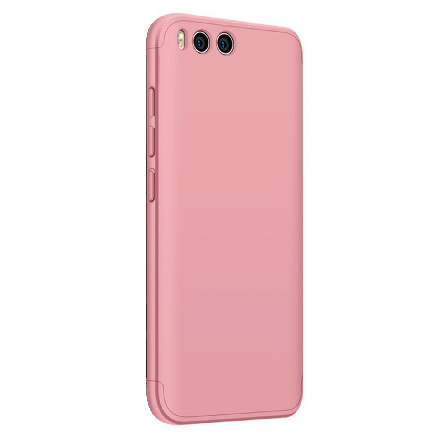 Microsonic Xiaomi Mi6 Kılıf Double Dip 360 Protective Rose Gold