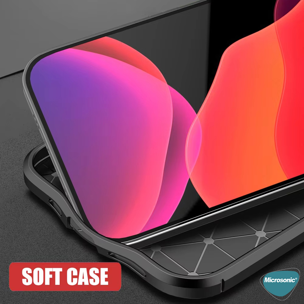 Microsonic Xiaomi Note 14 Pro Plus Kılıf Deri Dokulu Silikon Lacivert
