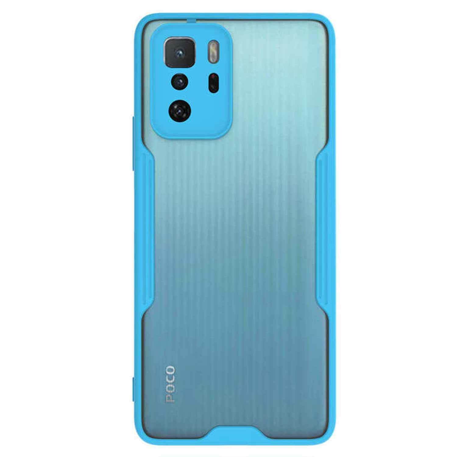 Microsonic Xiaomi Poco X3 GT Kılıf Paradise Glow Turkuaz