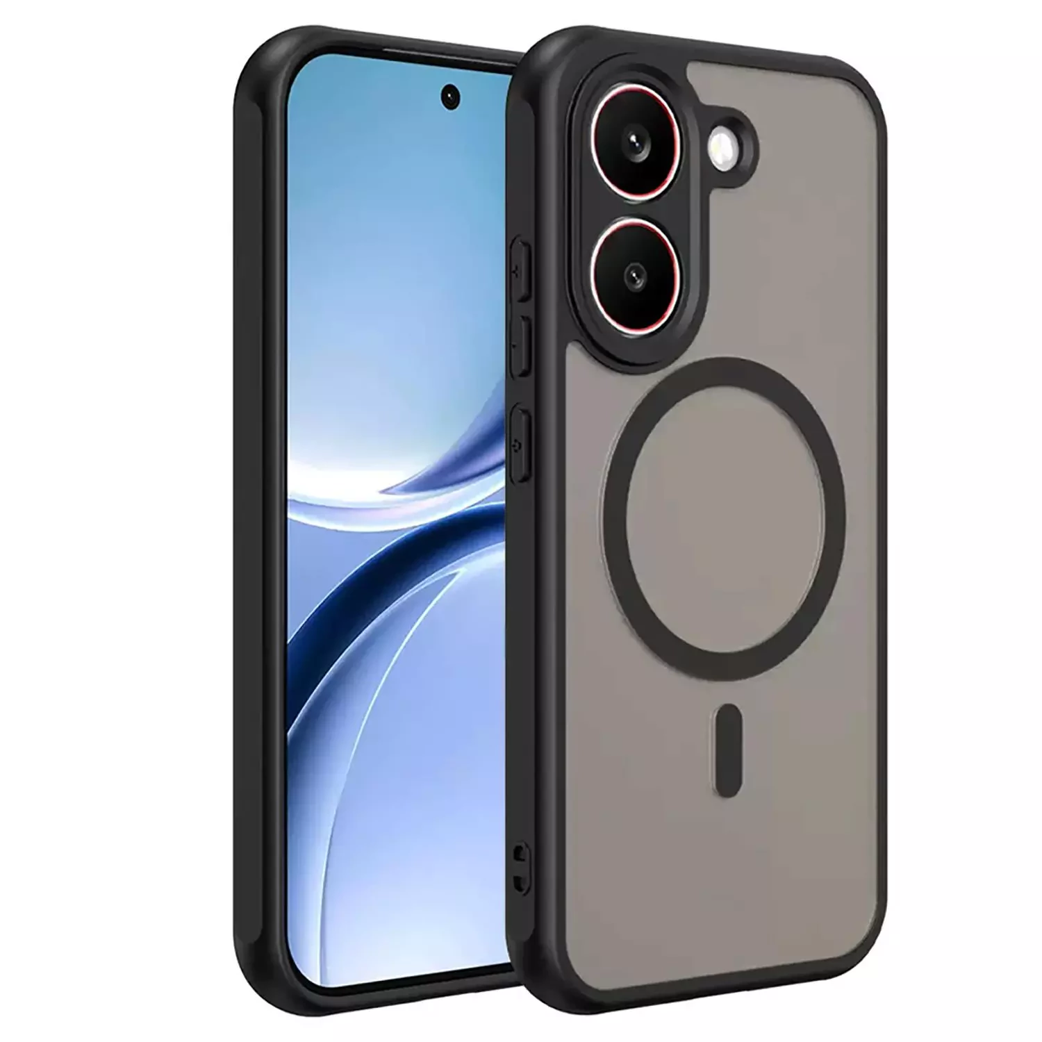 Microsonic Xiaomi Poco X8 Pro Kılıf Matte FrostMag Siyah