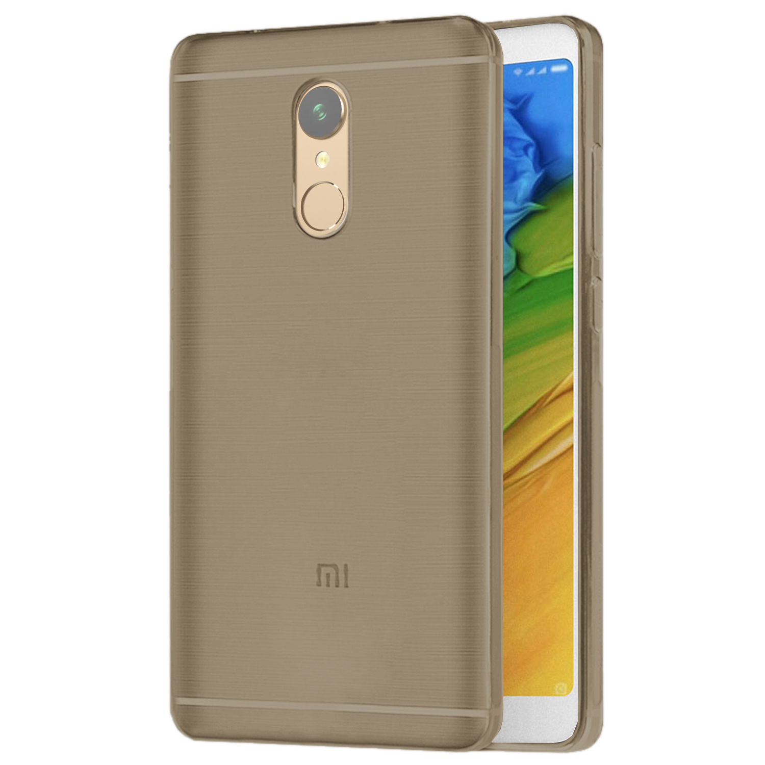 Microsonic Xiaomi Redmi 5 Kılıf Transparent Soft Siyah