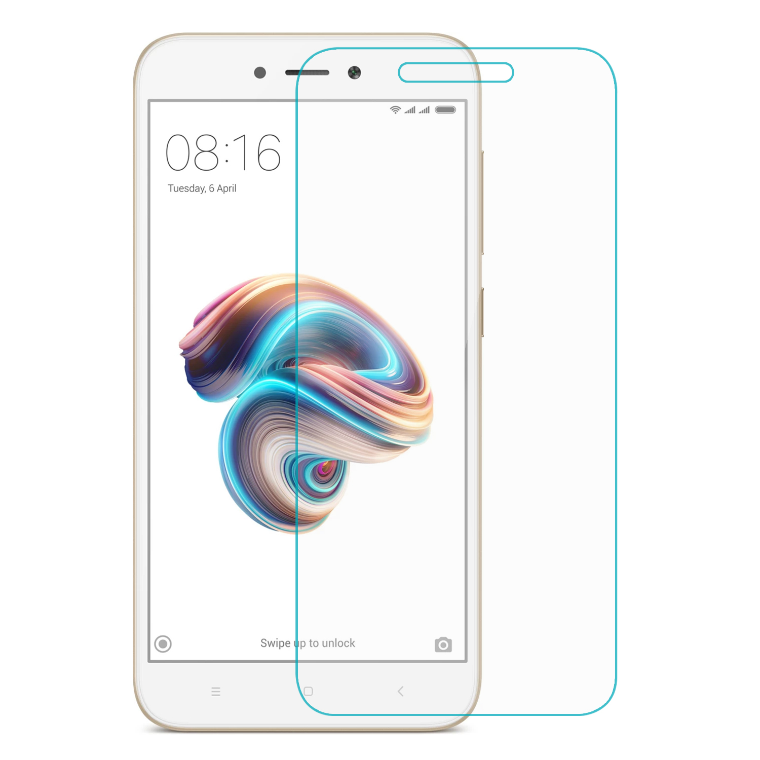 Microsonic Xiaomi Redmi 5A Nano Cam Ekran koruyucu Kırılmaz film