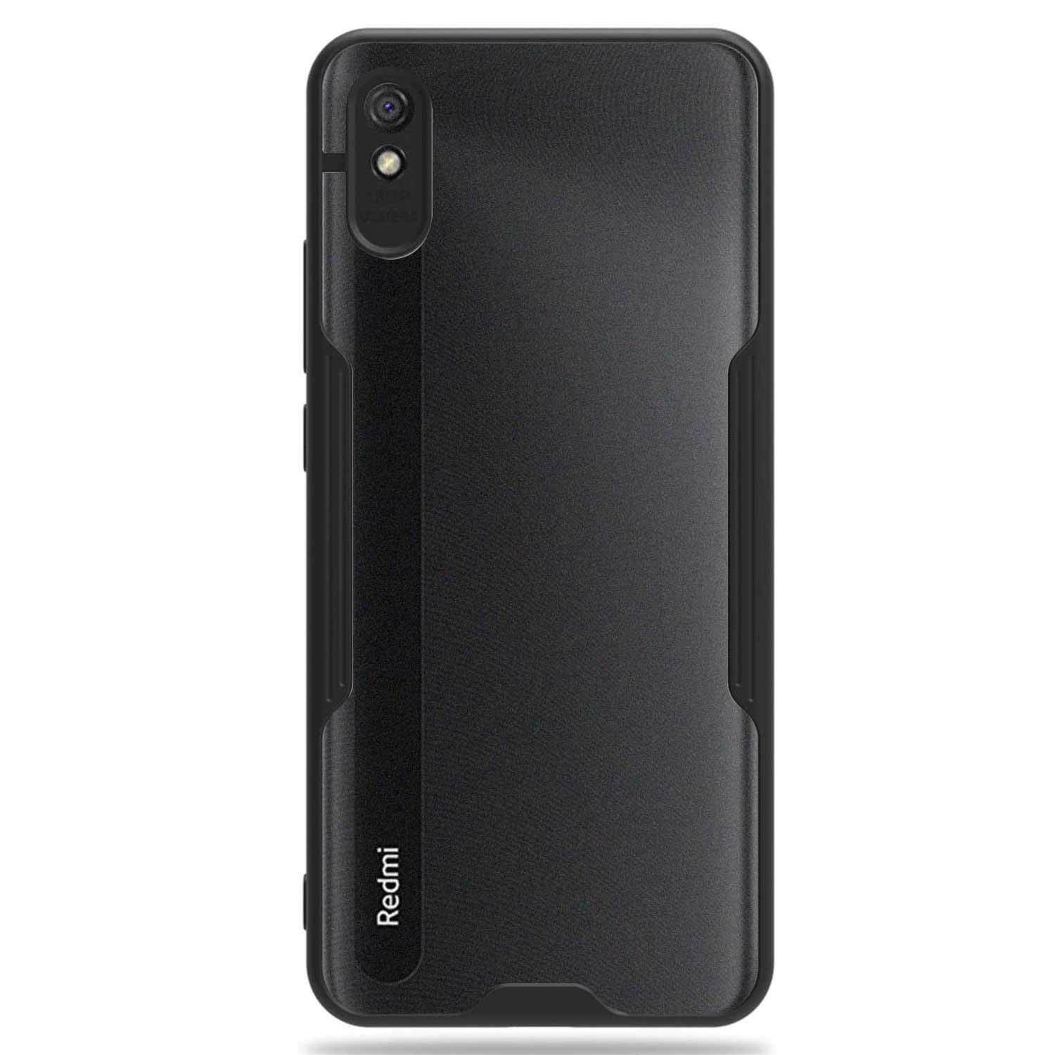 Microsonic Xiaomi Redmi 9A Kılıf Paradise Glow Siyah