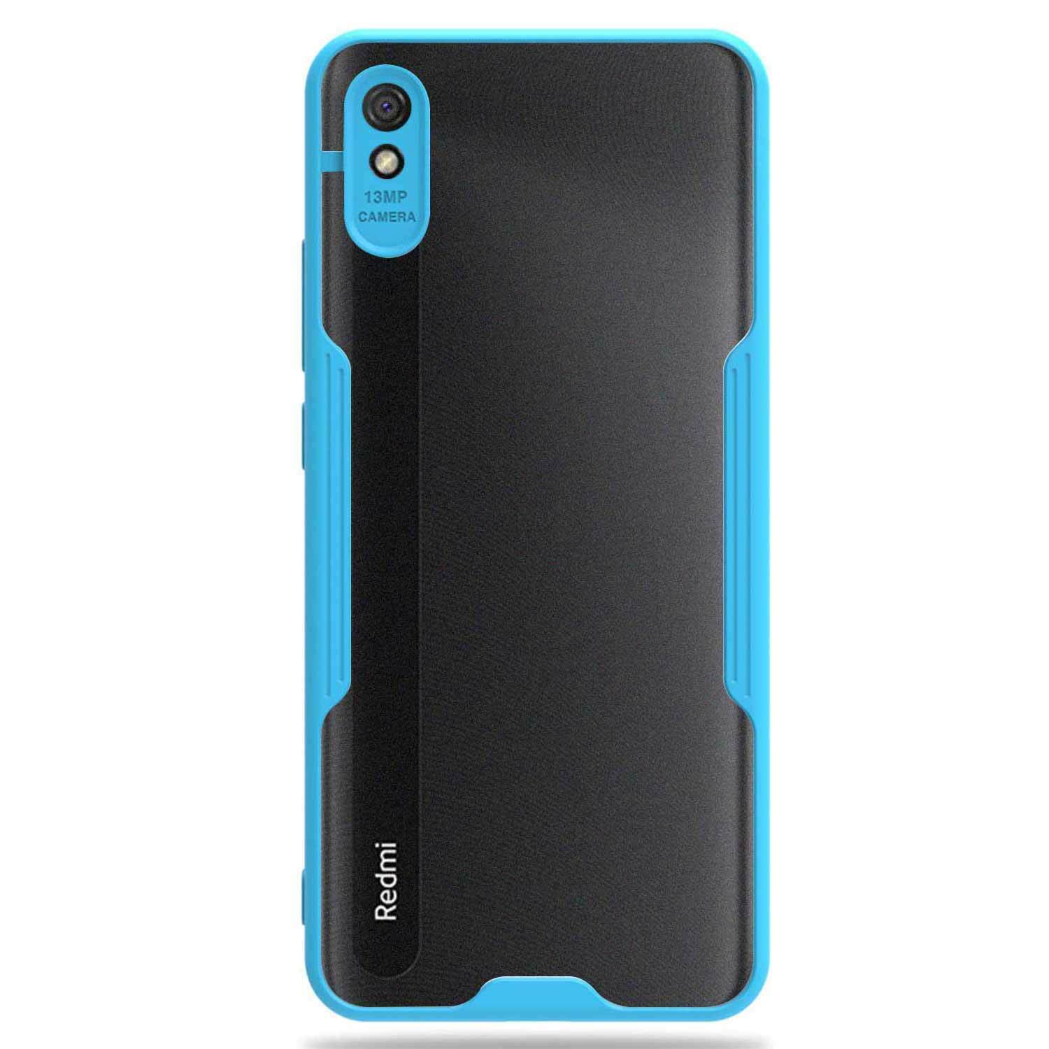 Microsonic Xiaomi Redmi 9A Kılıf Paradise Glow Turkuaz