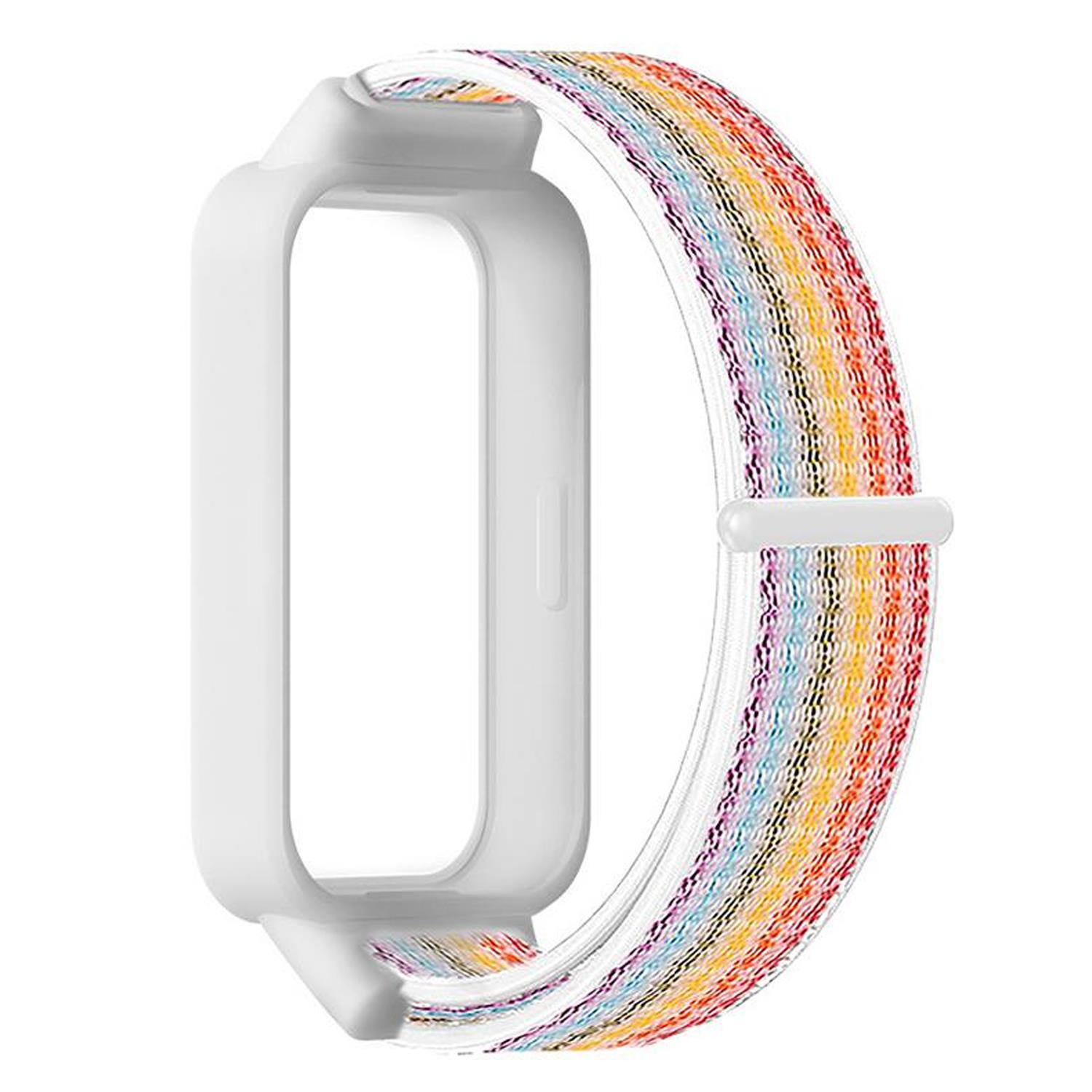 Microsonic Xiaomi Redmi Band 3 Hasırlı Kordon Woven Sport Loop Çok Renkli