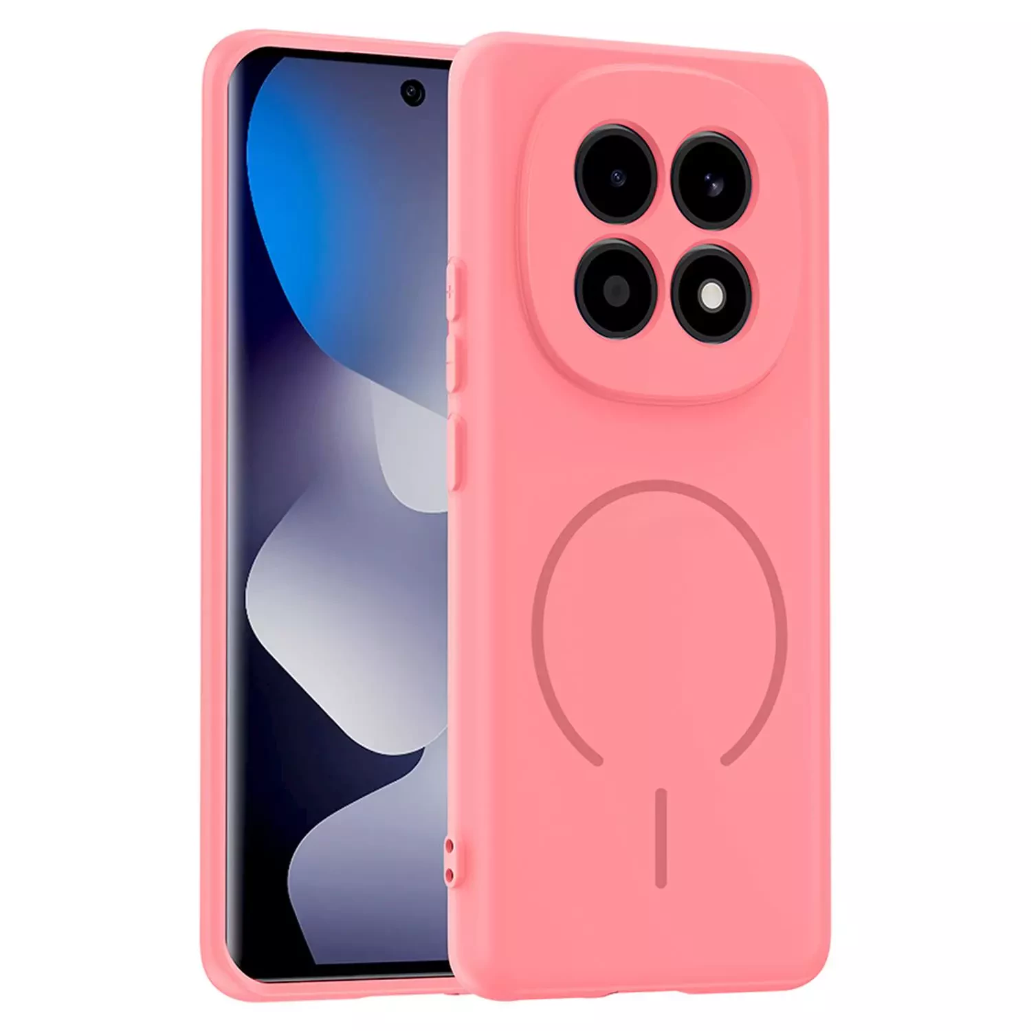 Microsonic Xiaomi Redmi Note 15 4G Kılıf Zeno MagSafe Pembe
