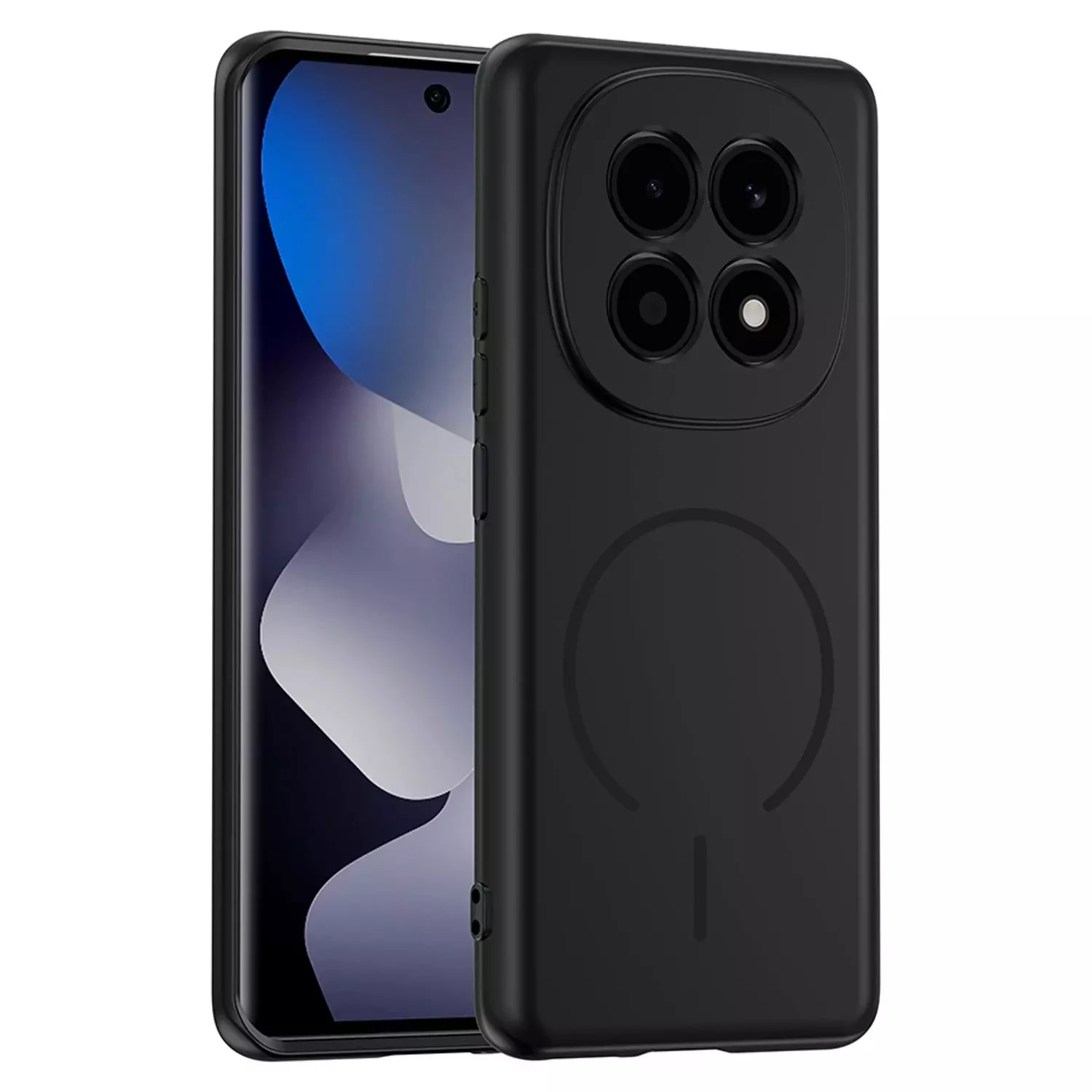 Microsonic Xiaomi Redmi Note 15 4G Kılıf Zeno MagSafe Siyah